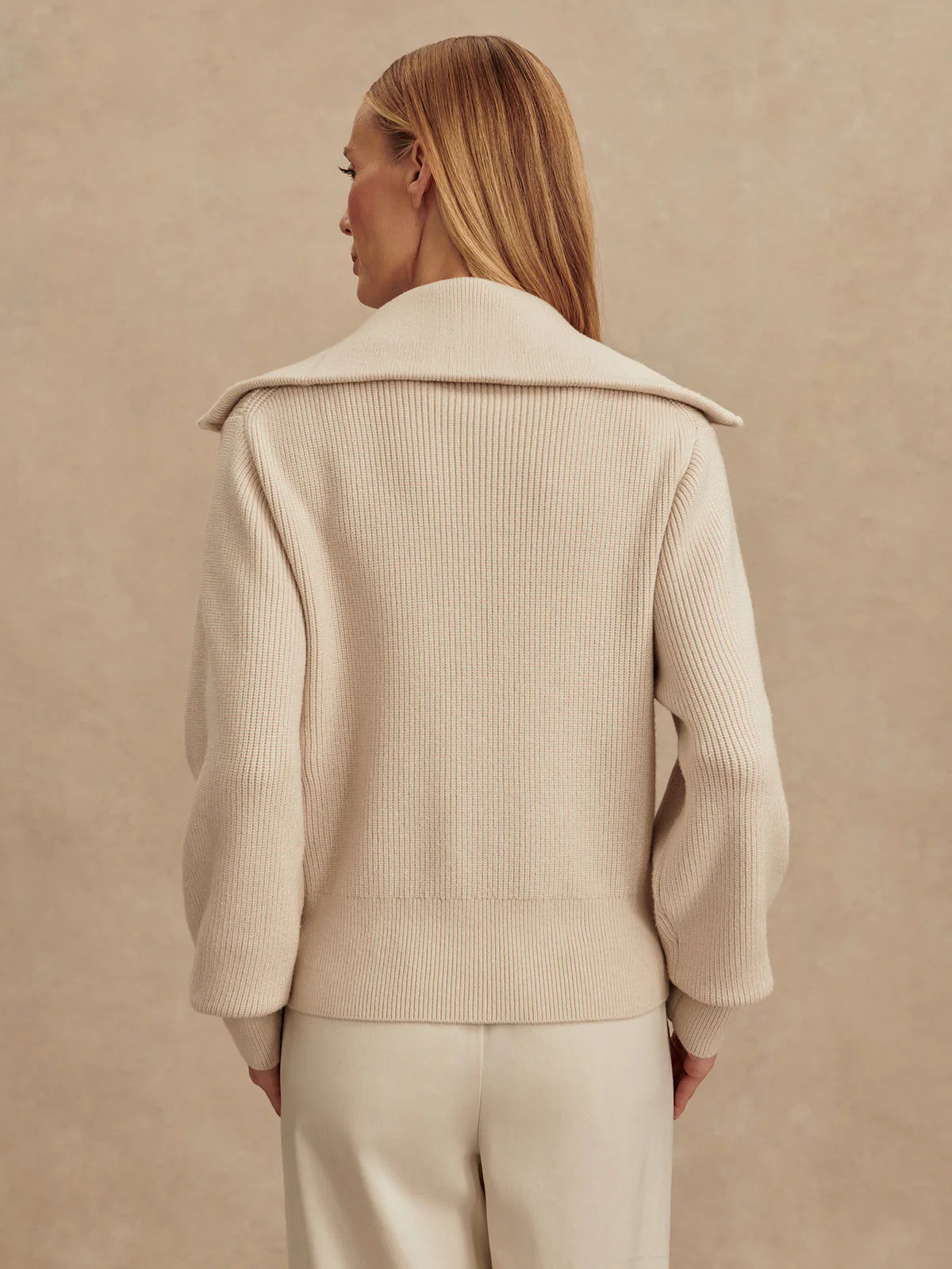 Enrico Zip-Through Knit Jacket
