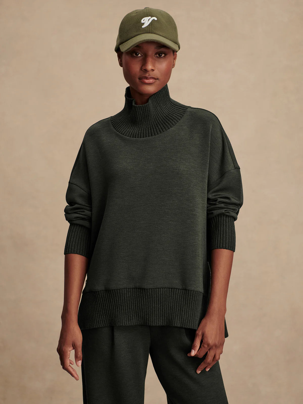 Barker High-Neck Sweat