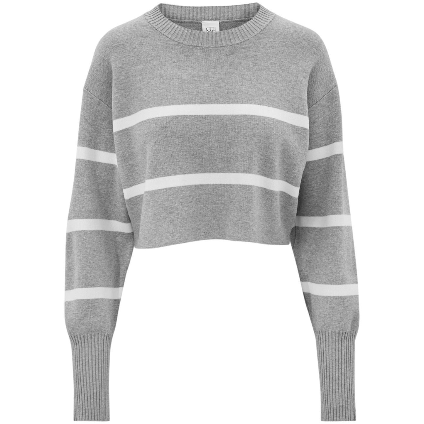 Olly Cropped Striped Sweater