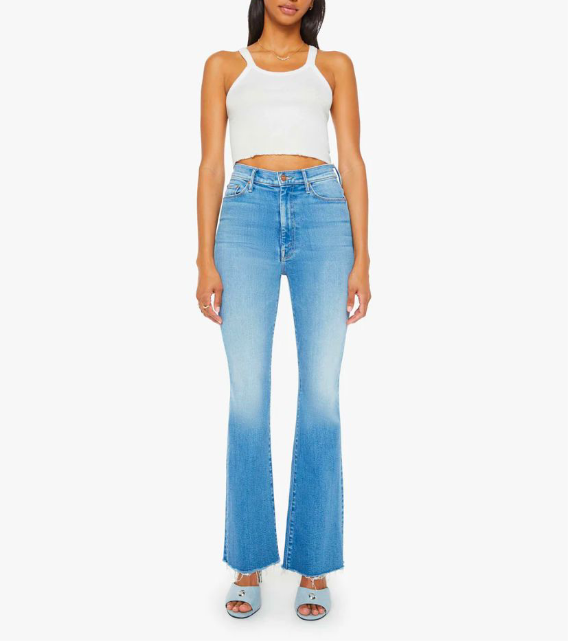 High Waisted Weekender Fray