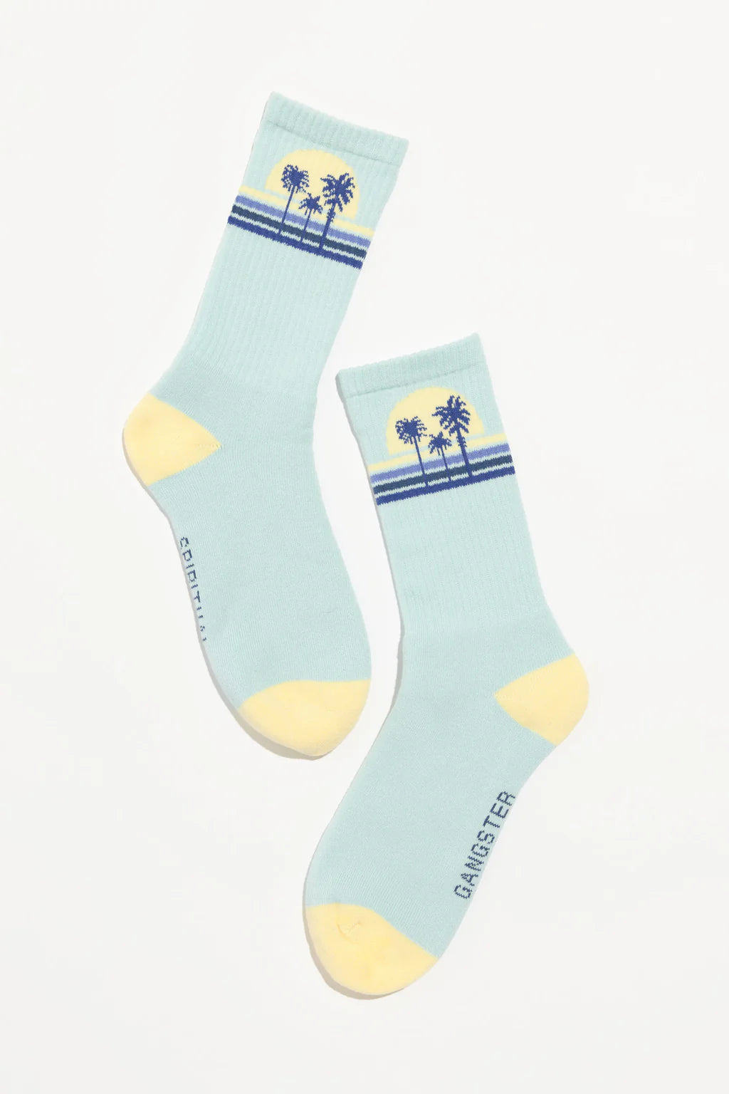 Sunset Stripe Crew Sock