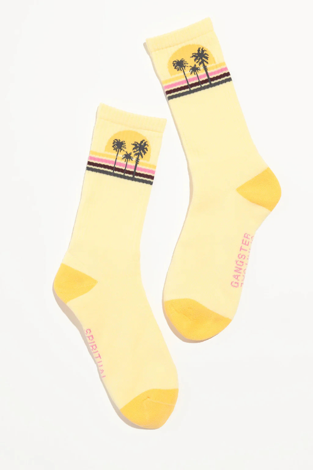 Sunset Stripe Crew Sock