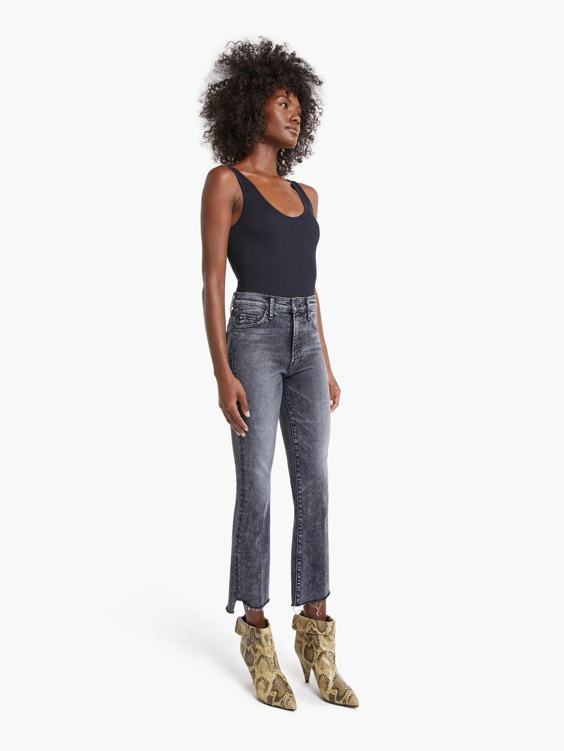 The Insider Crop Step Fray