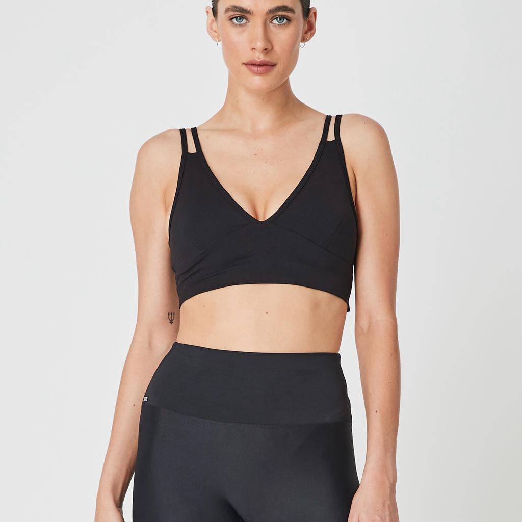 Aude Cutout V-neck Sports Bra