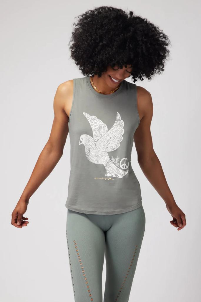 Peace Dove Muscle Tank