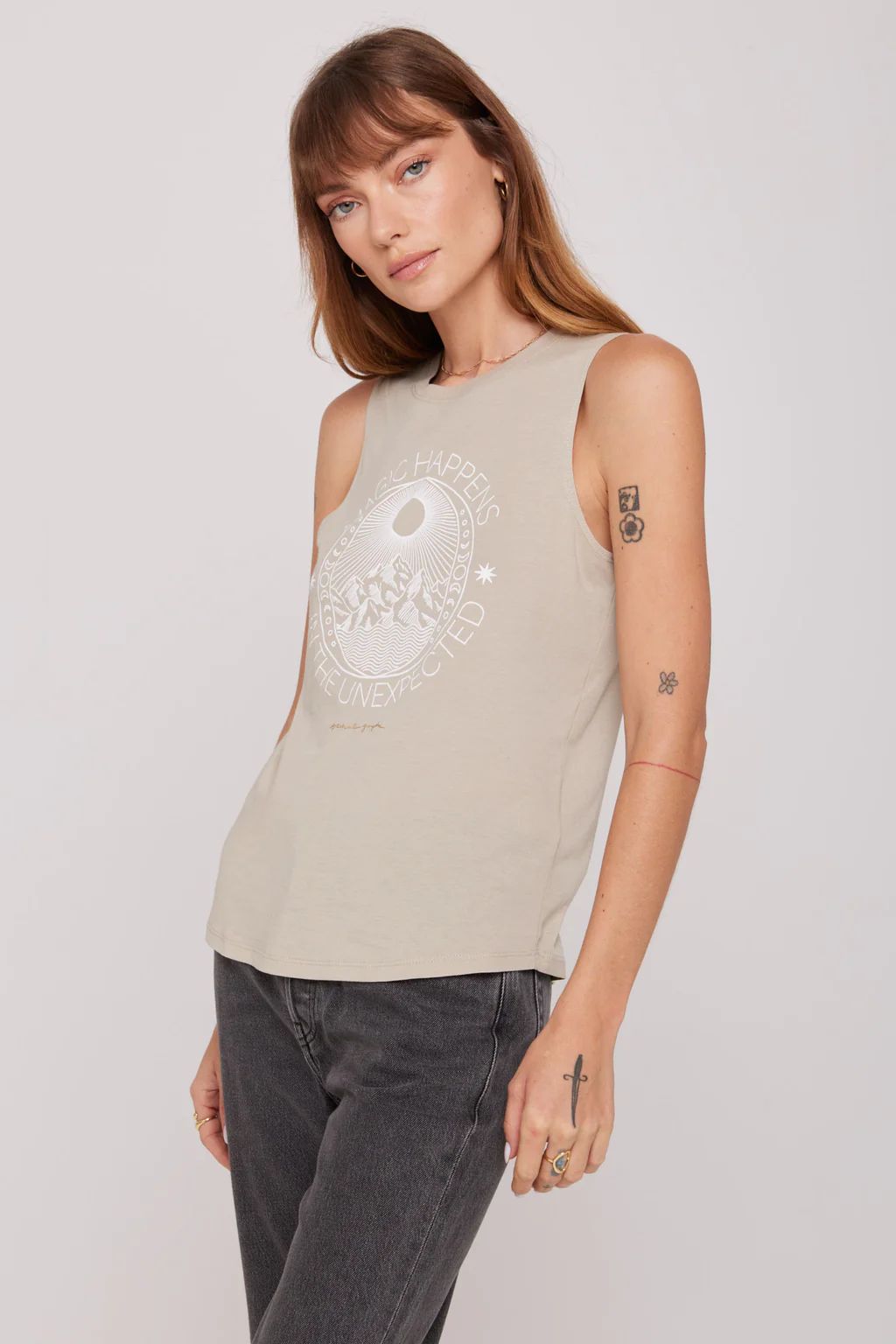 Magic Happens Muscle Tank