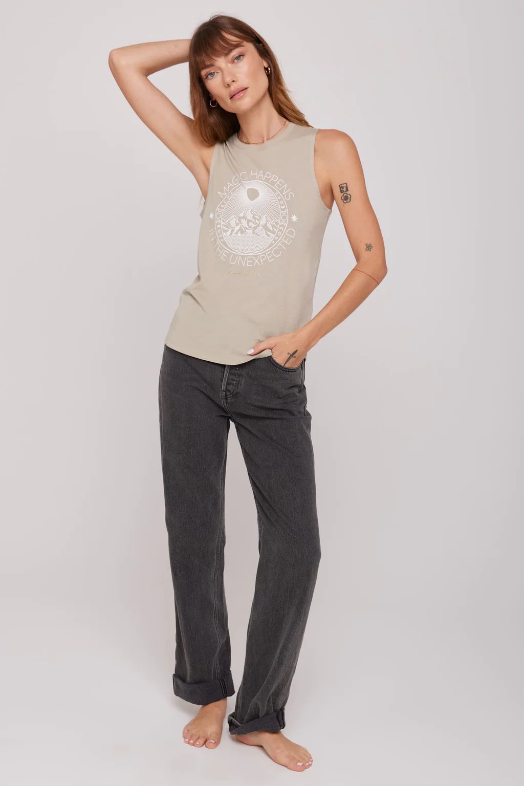 Magic Happens Muscle Tank
