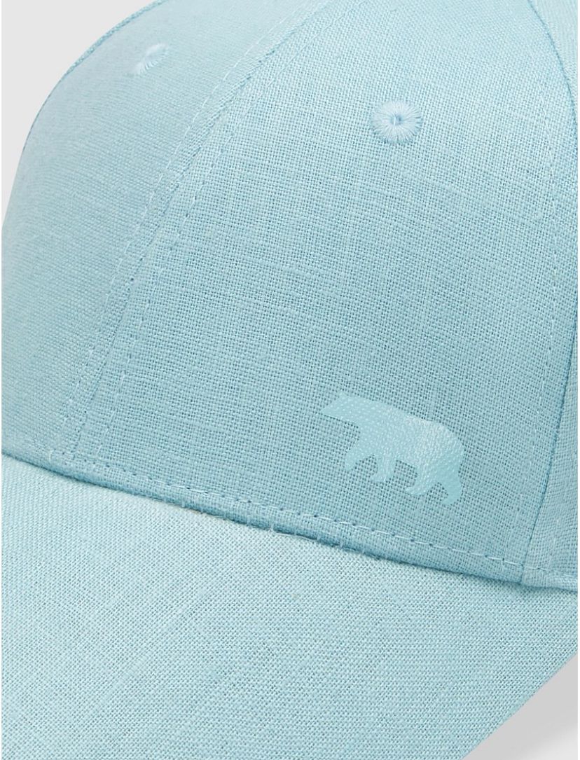 Cleo Bear Linen Cap