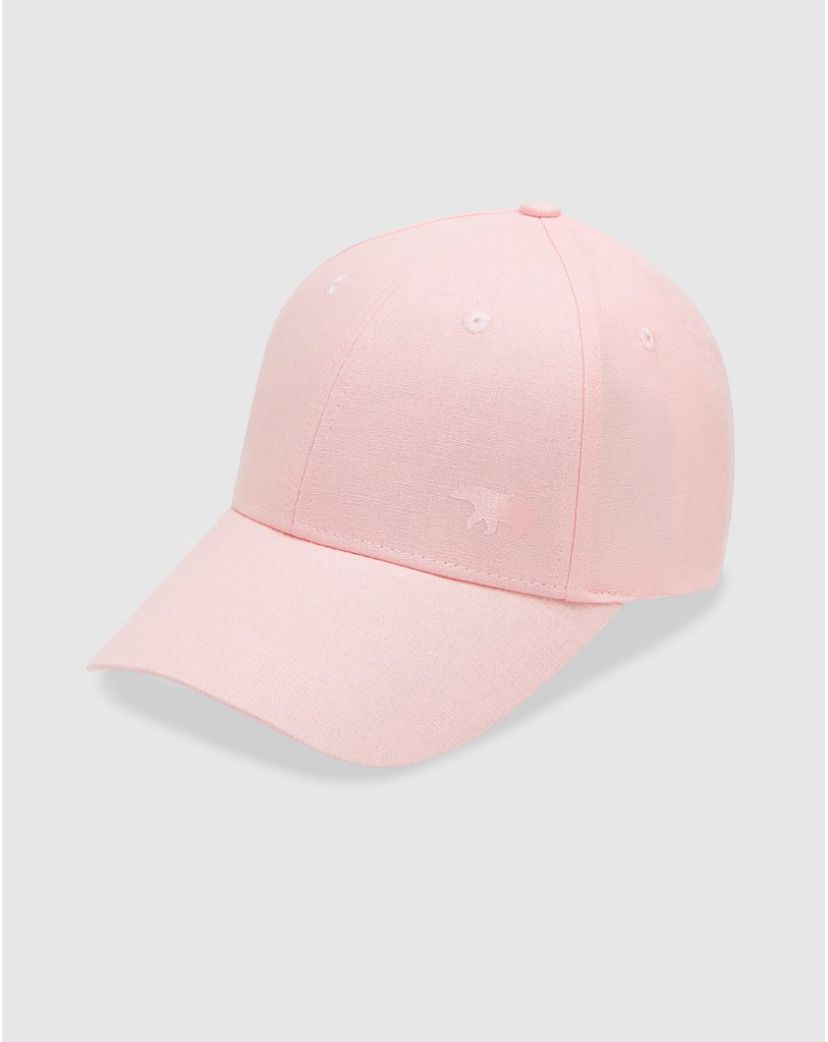Cleo Bear Linen Cap