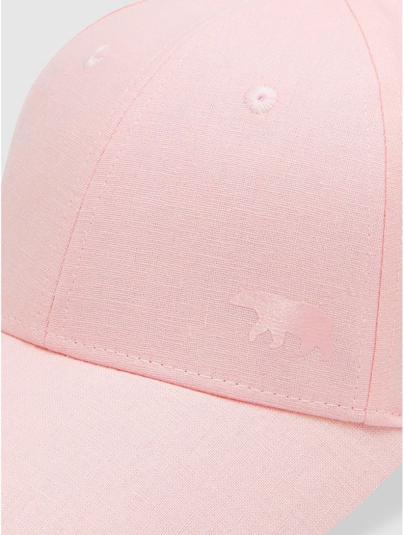 Cleo Bear Linen Cap