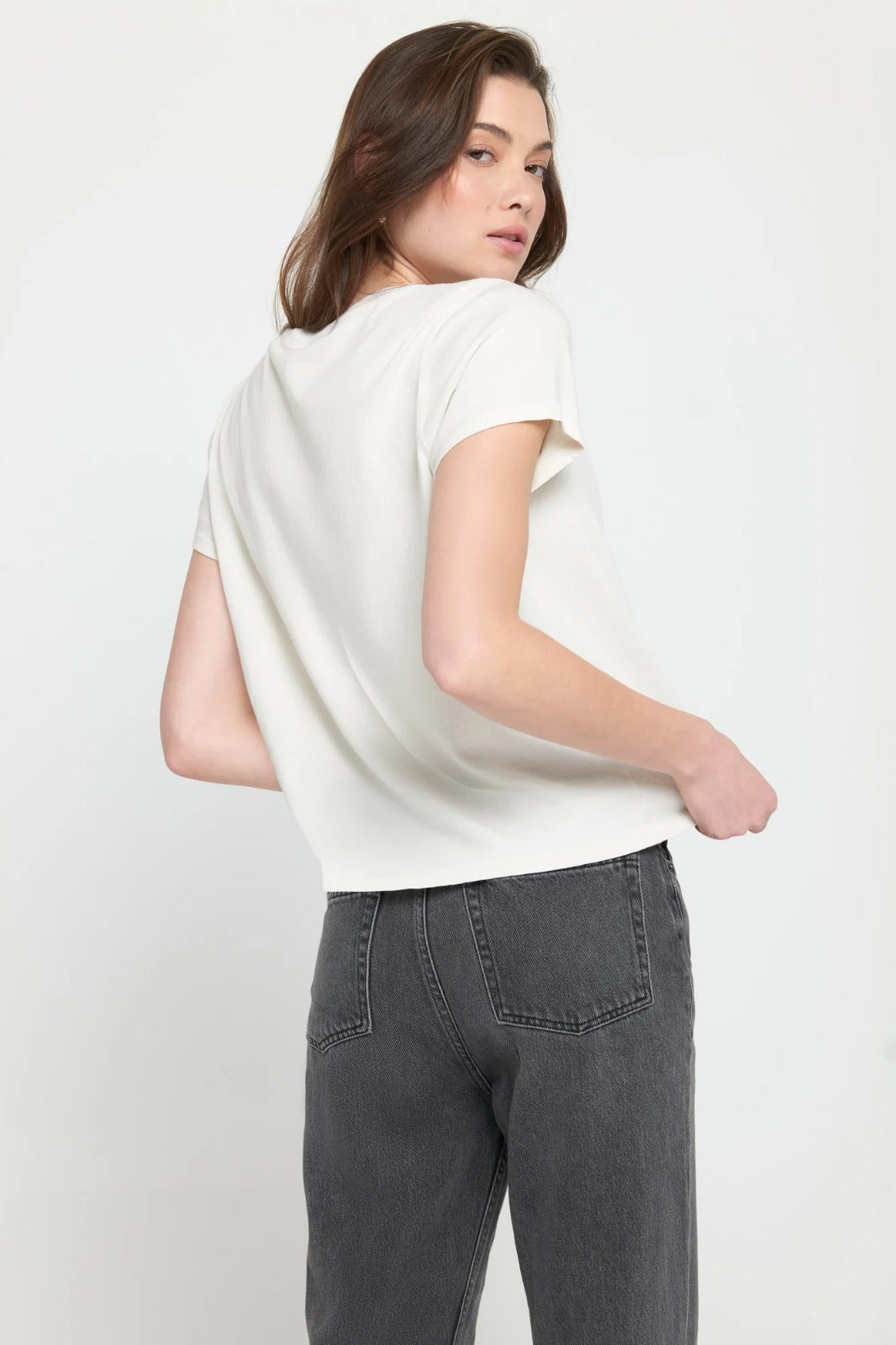 Yin Yang Star Lila Ss Tee