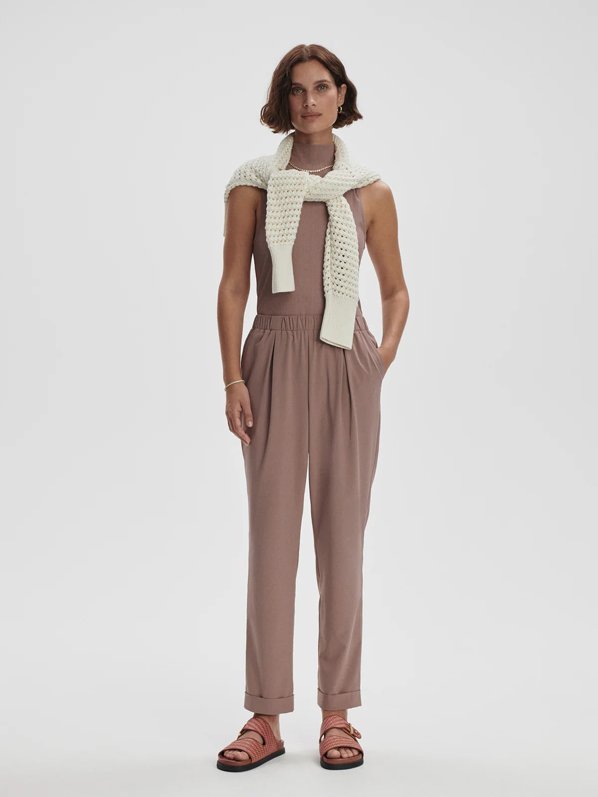 Alana Slim Tapered Cuff Pant 27"