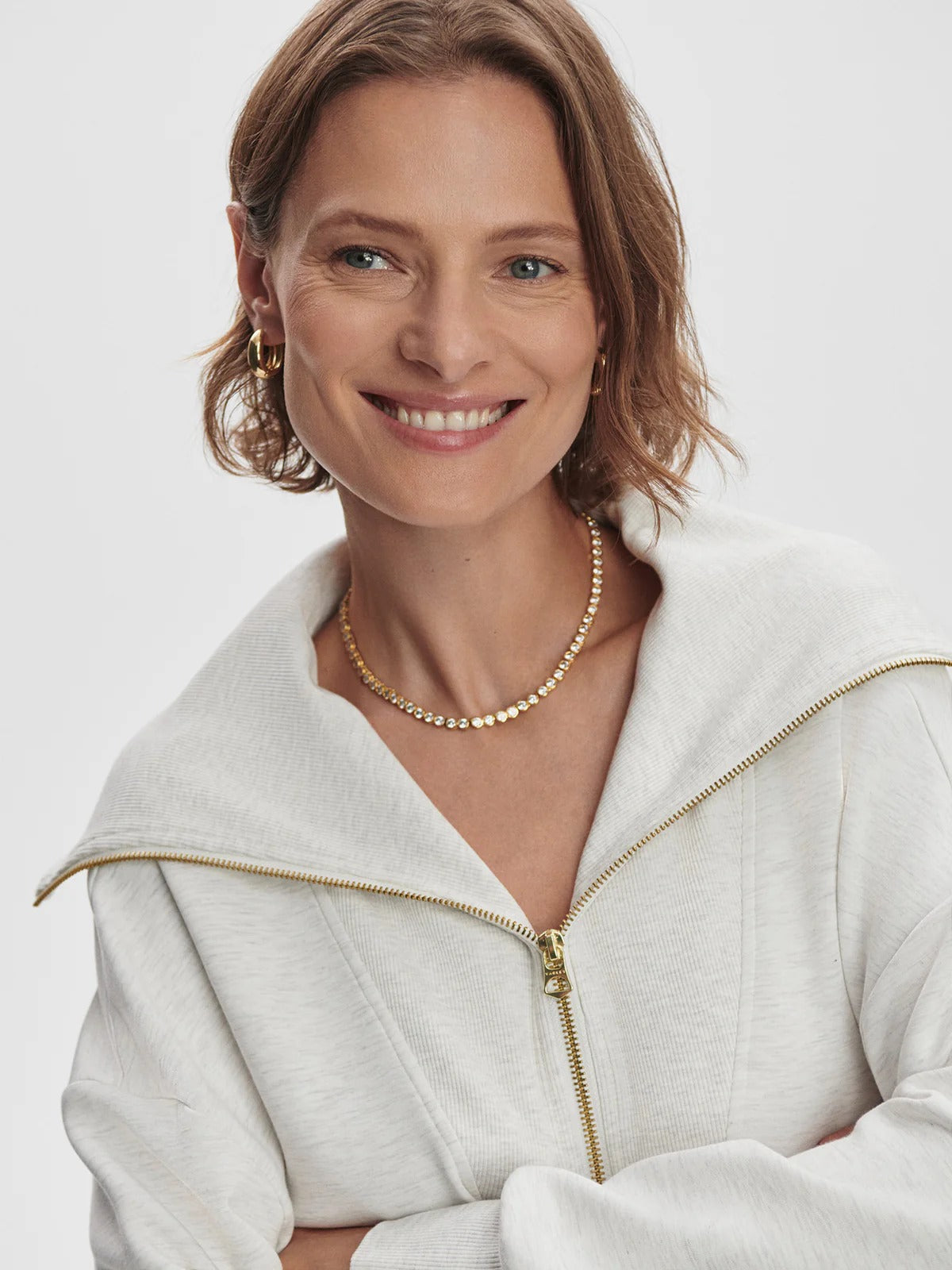 Halley Zip-Through Sweat