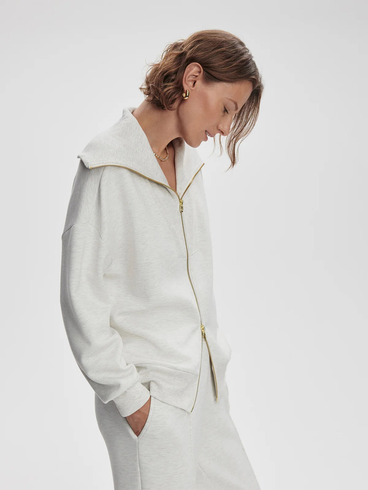Halley Zip-Through Sweat