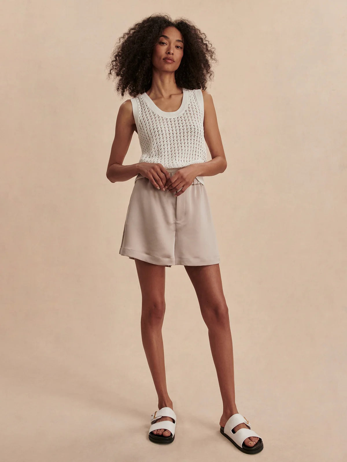 Ferns Open Knit Tank