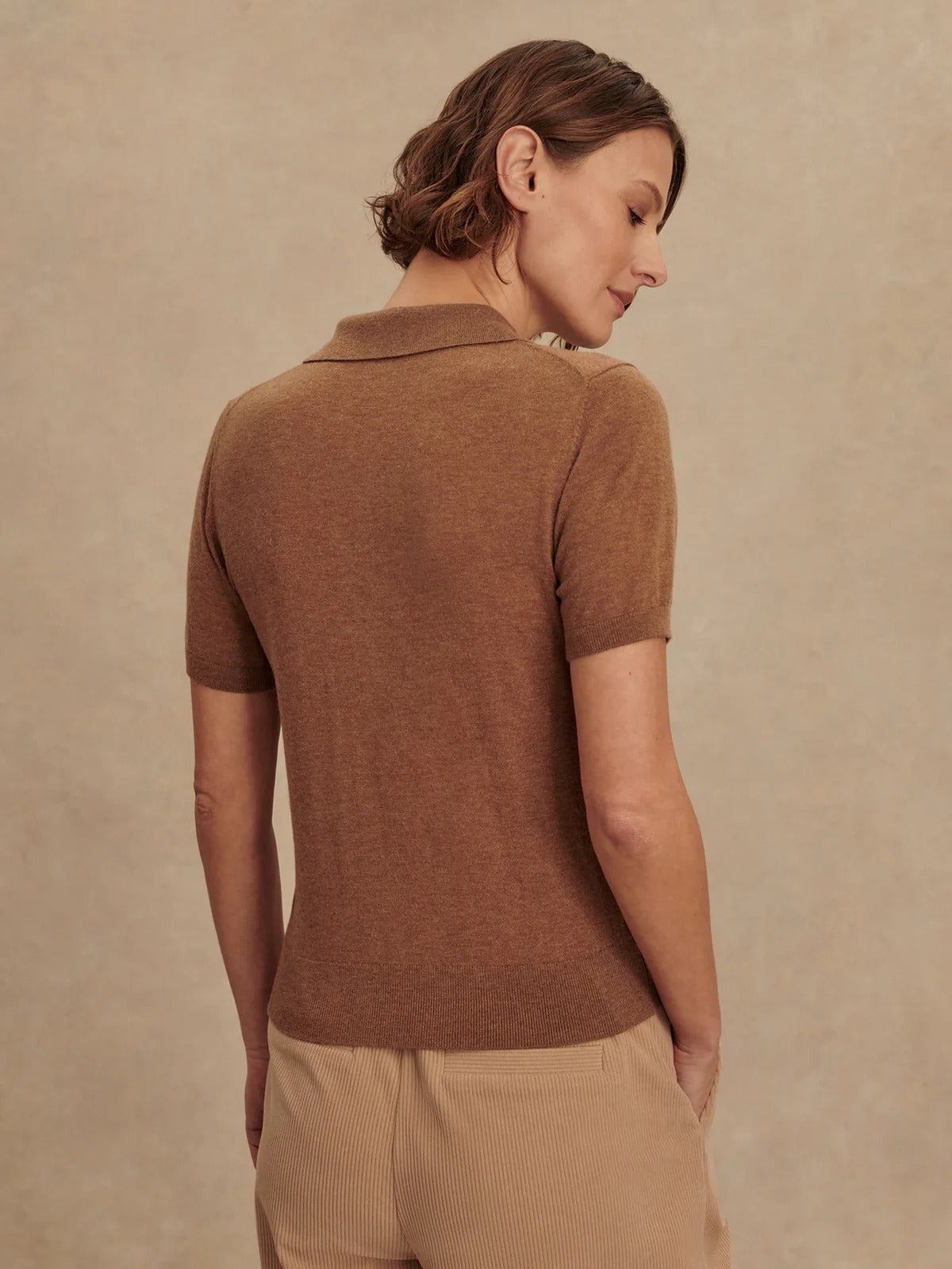 Toni Polo Knit Tee