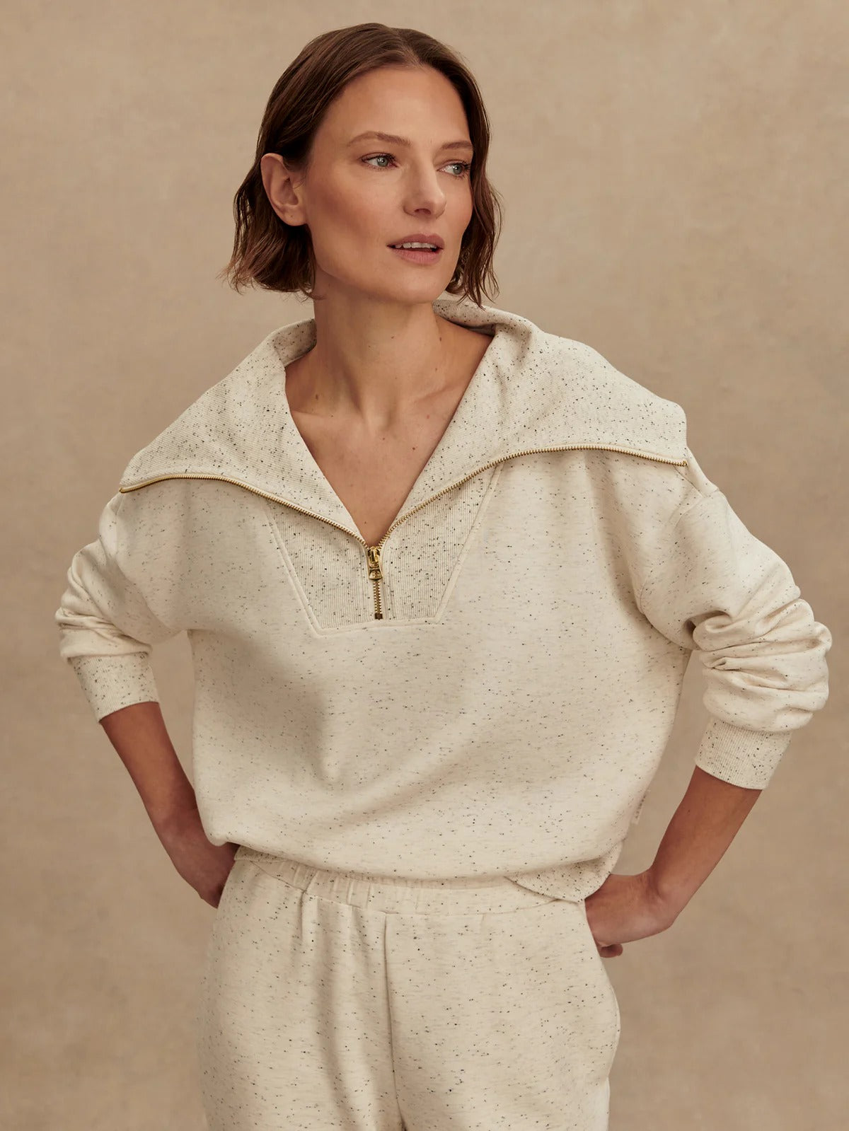 Catherine Half-Zip Sweat