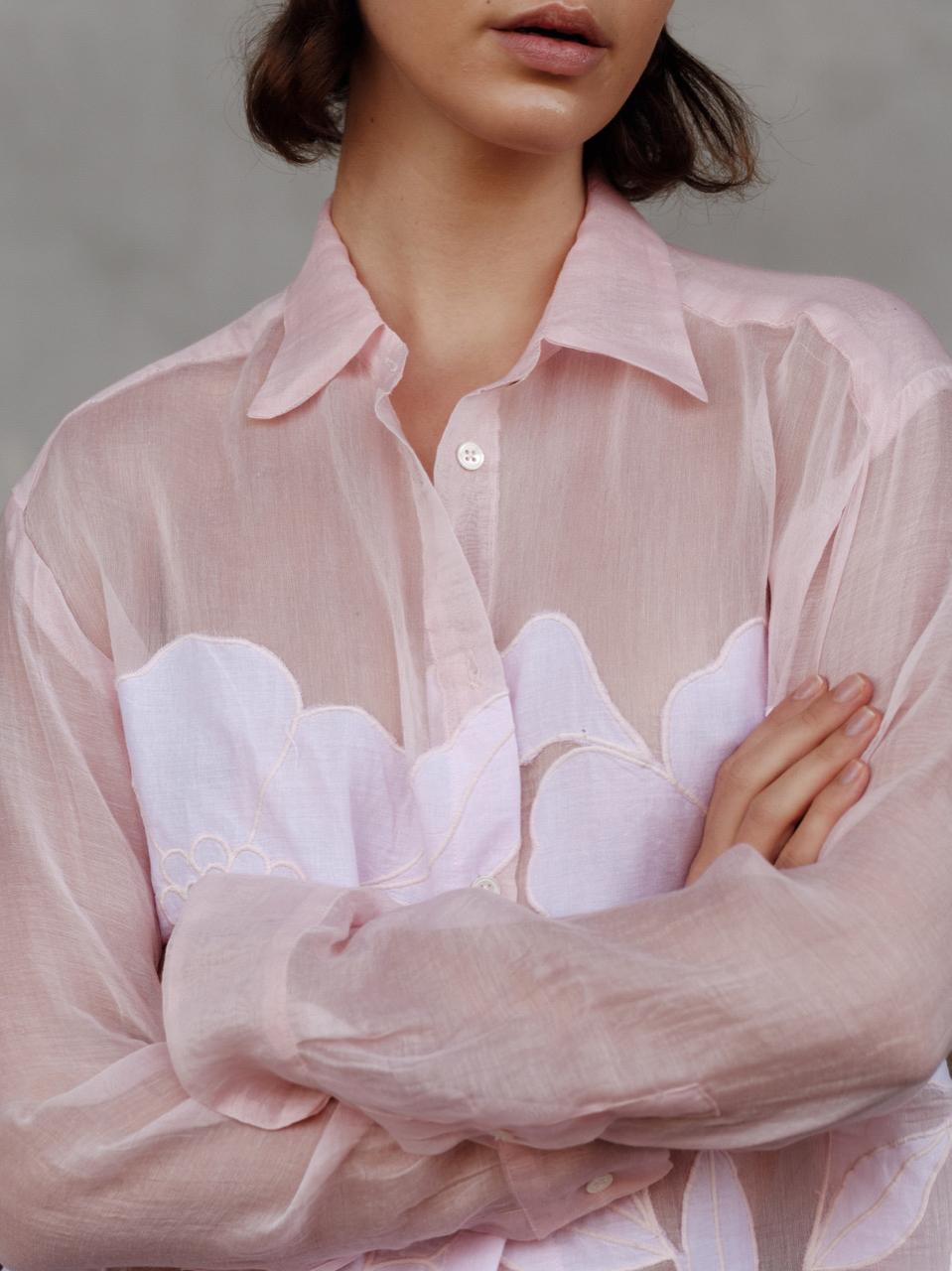 The BELLE, Floral Appliqué