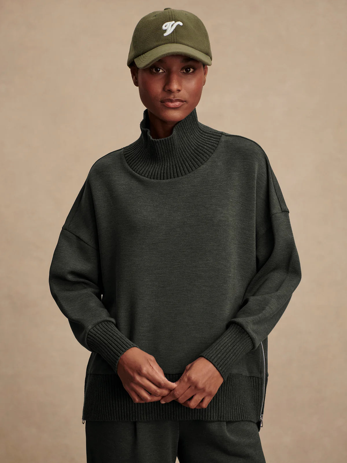 Barker High-Neck Sweat