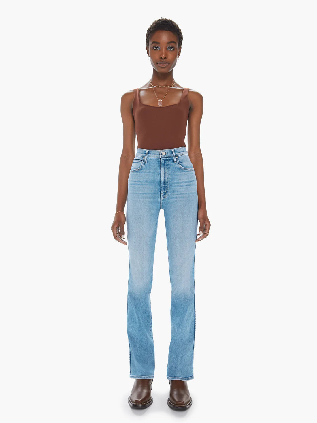 High Waist Smokin Double Heel