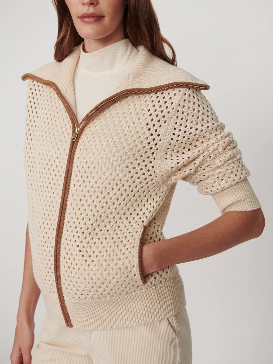 Paula Zip-Through Knit Jacket