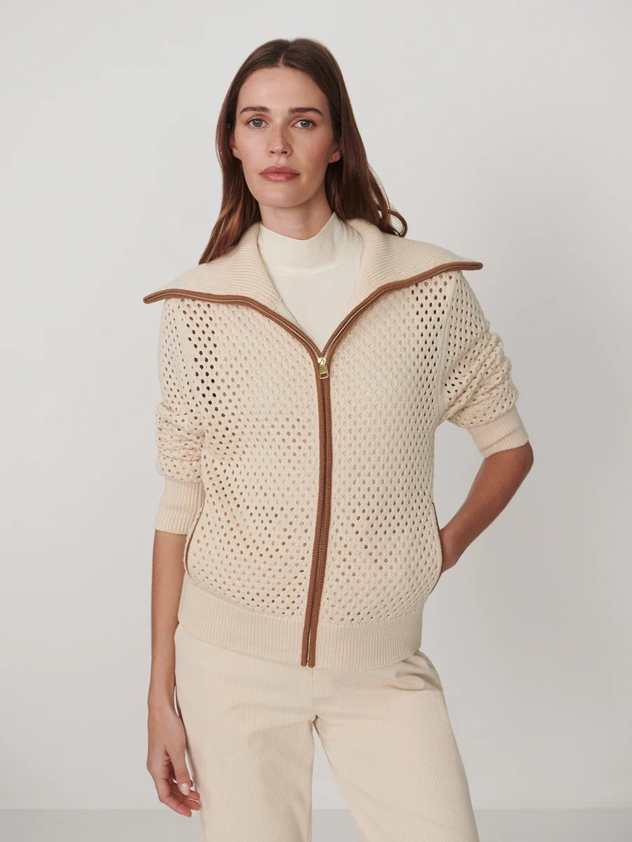Paula Zip-Through Knit Jacket