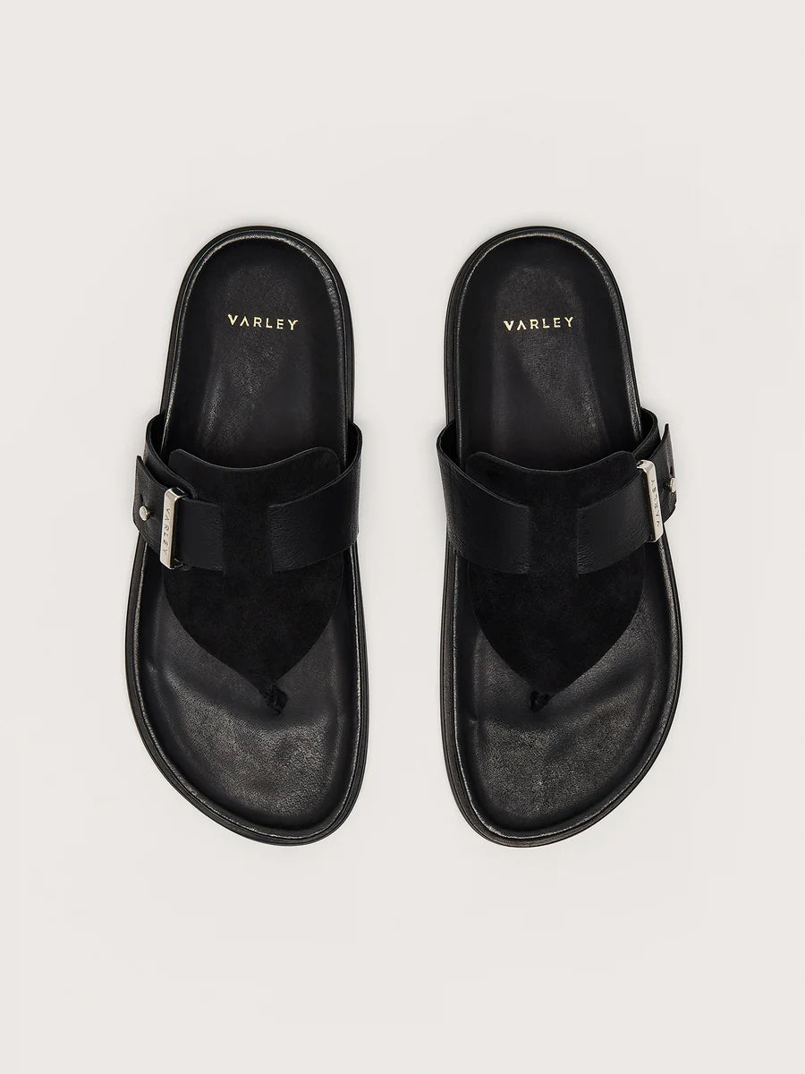 Suna Suede Toe Post Sandal