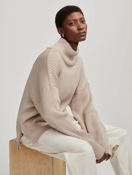 Mayfair Mock Neck Knit