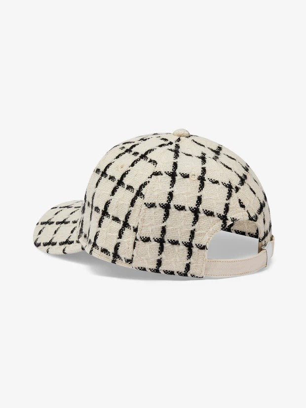 Elvin Mono Check Cap