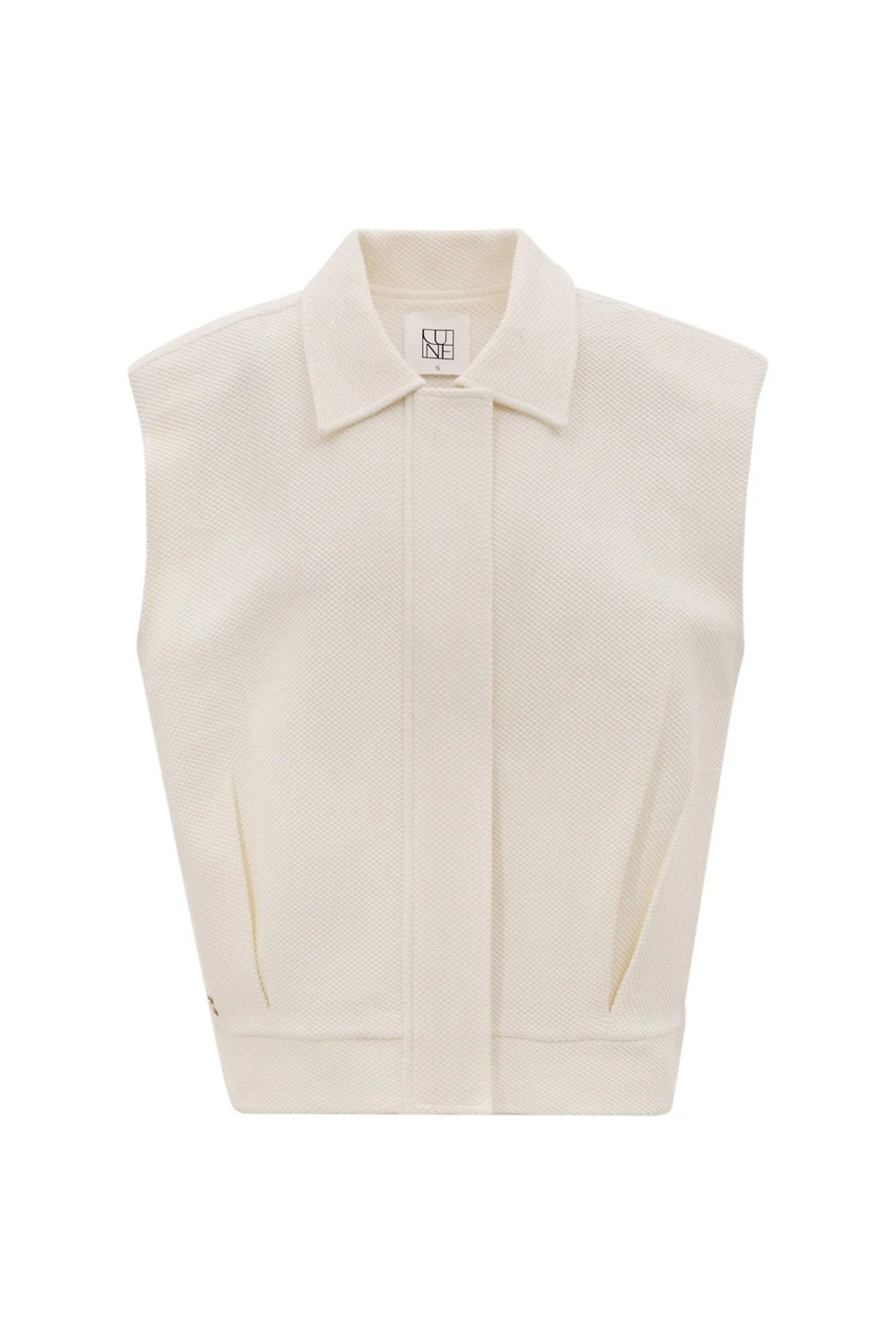 Moon  Classic sleeveless jacket