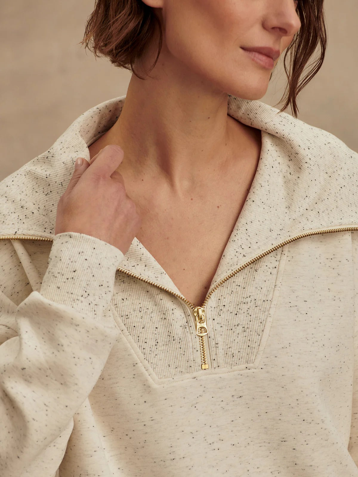 Catherine Half-Zip Sweat