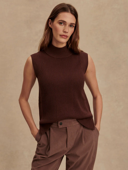 Lois High-Neck Tank
