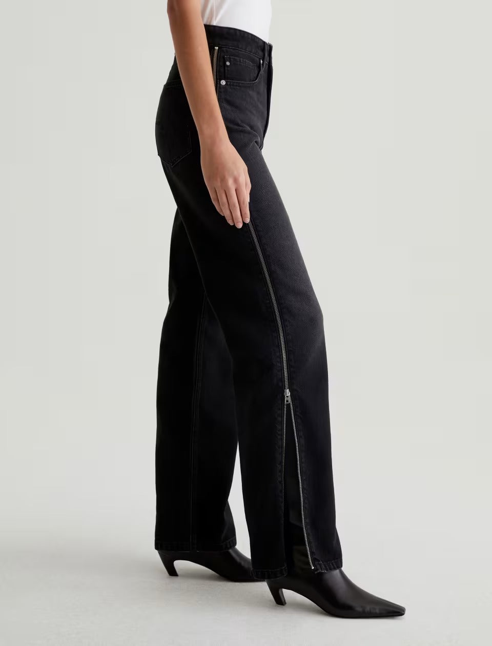 Kora Moto High-Rise Wide Leg