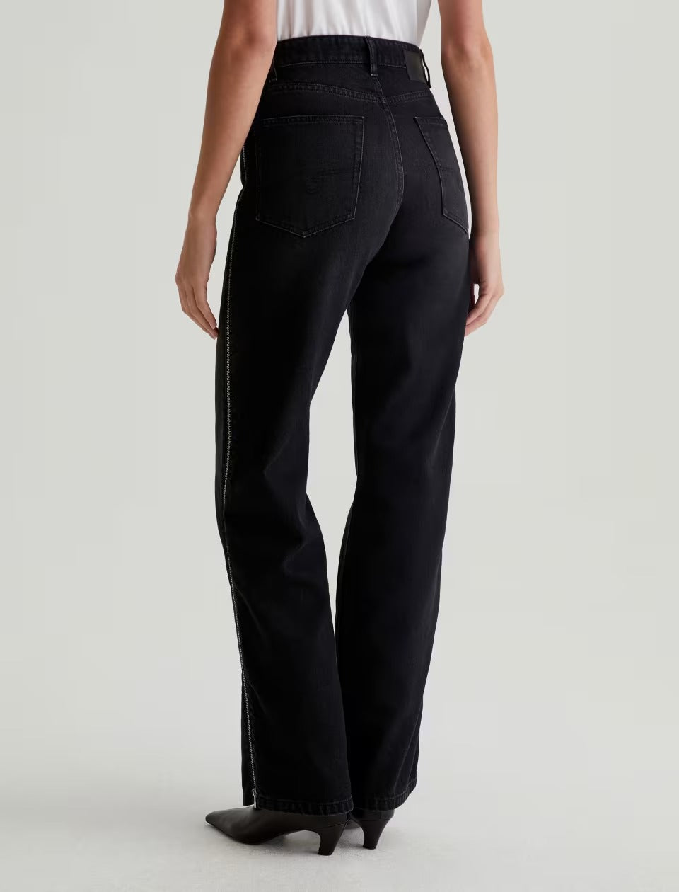 Kora Moto High-Rise Wide Leg