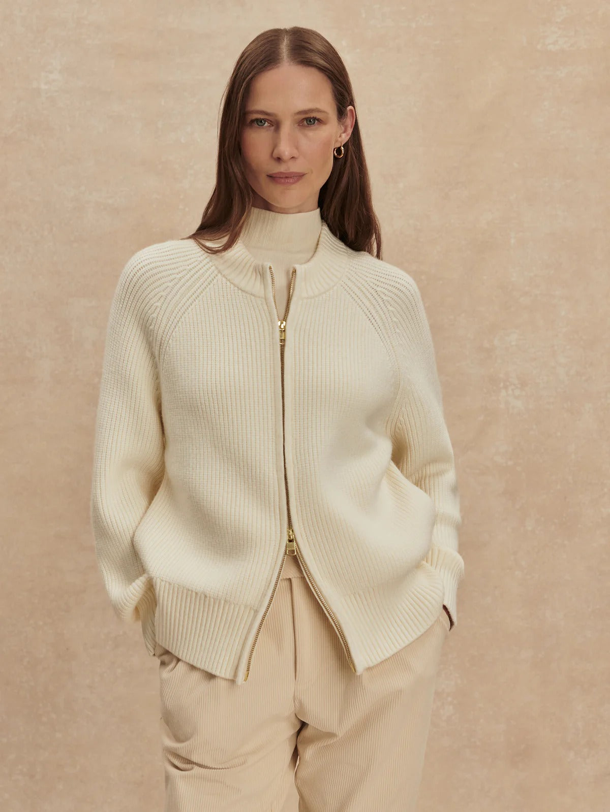 Milo Zip-Through Knit Jacket