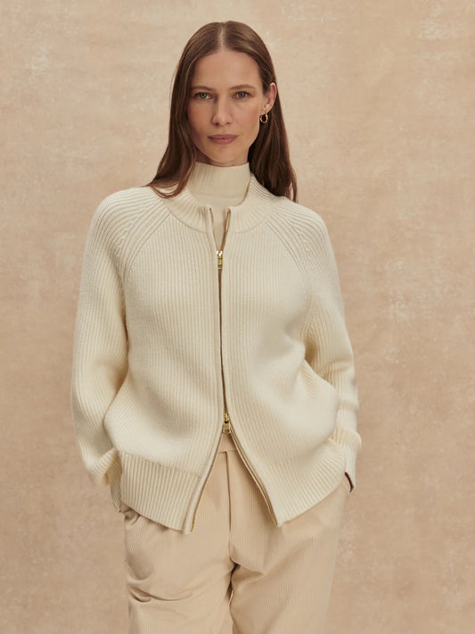 Milo Zip-Through Knit Jacket