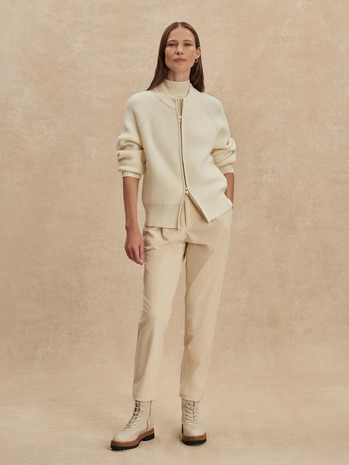 Milo Zip-Through Knit Jacket