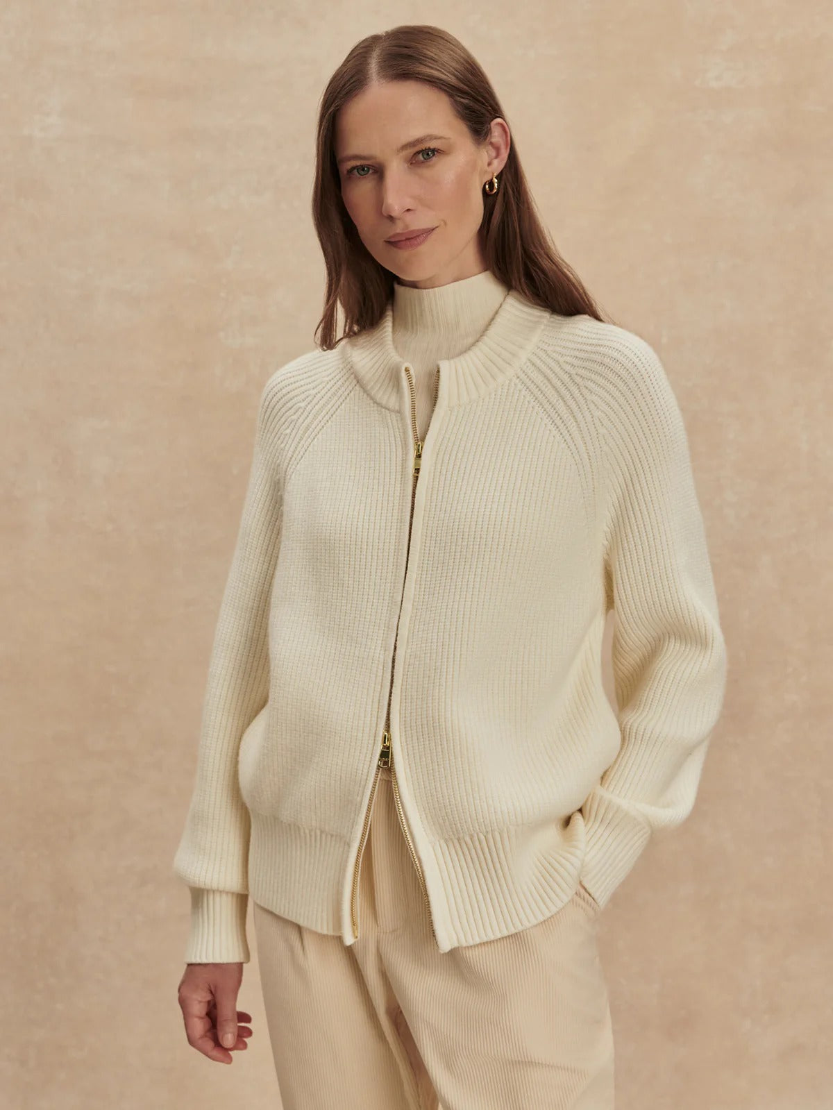 Milo Zip-Through Knit Jacket