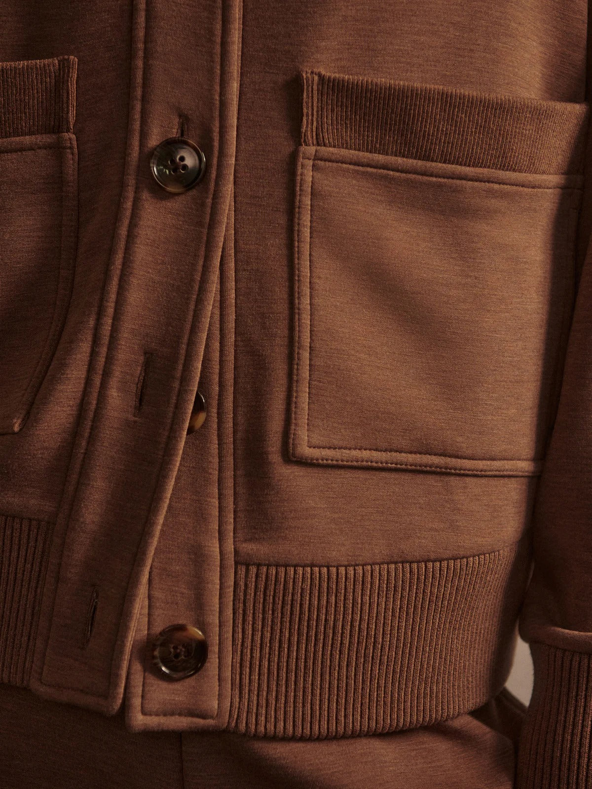 Sabrina Button-Through Sweat