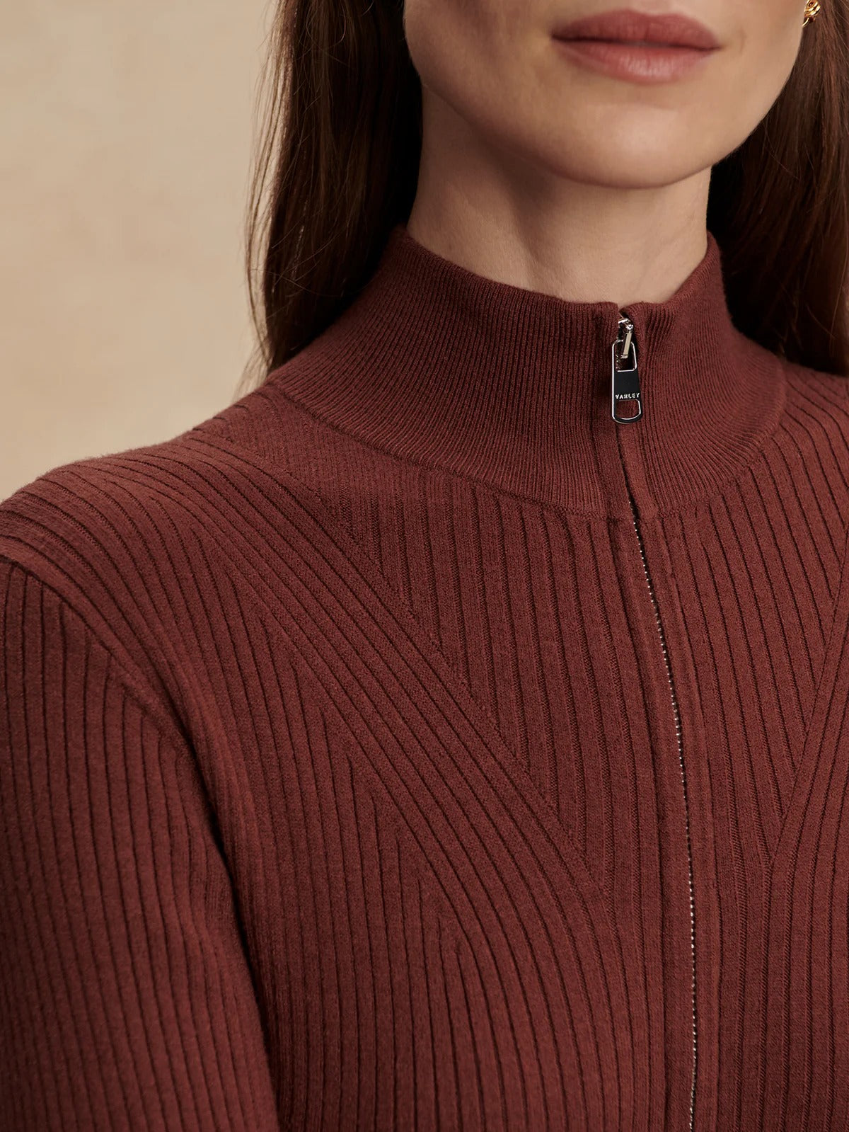 Burnet Zip Knit Maxi Dress