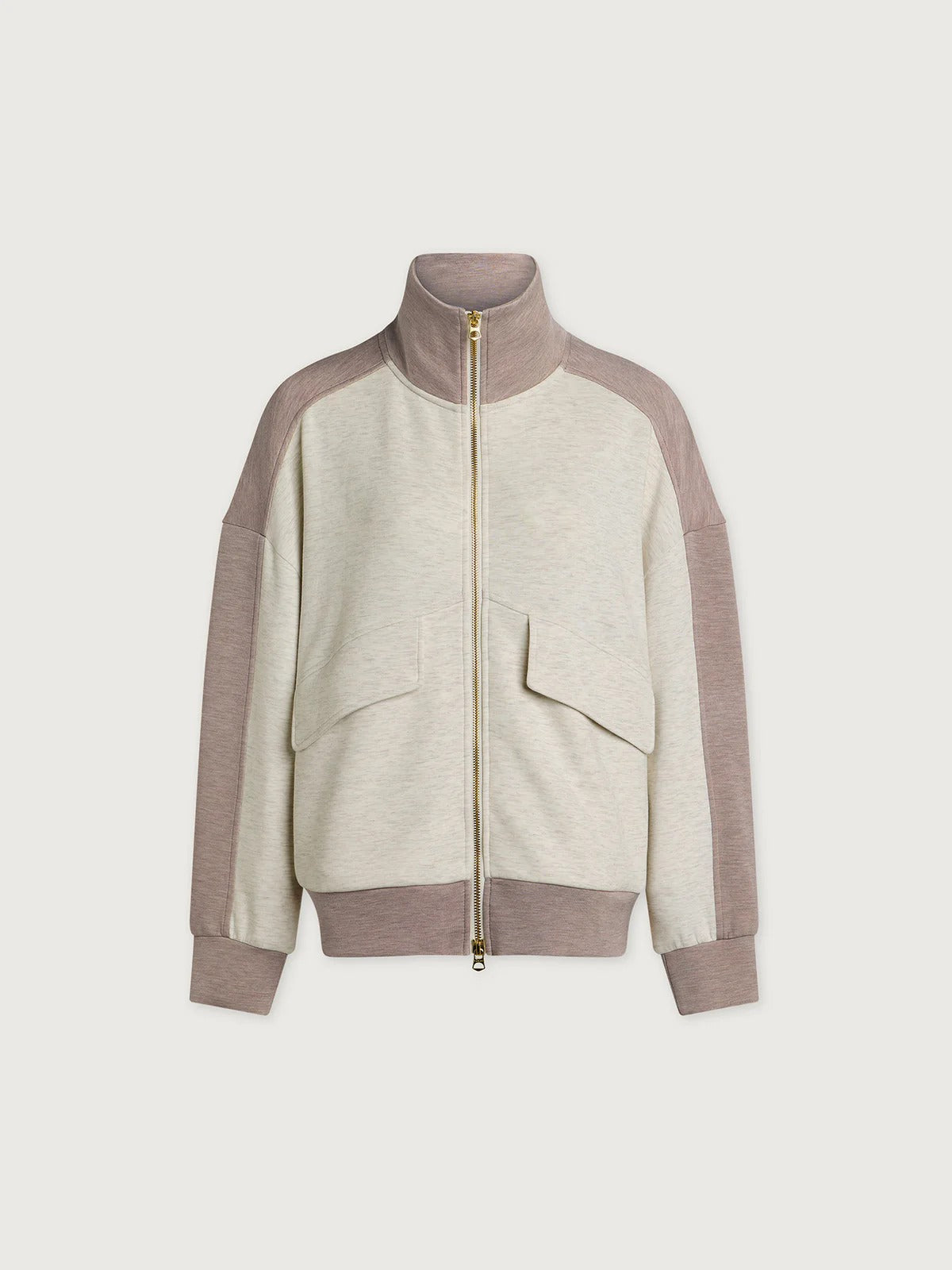 Garcia 2 Tone Zip-Through Sweat