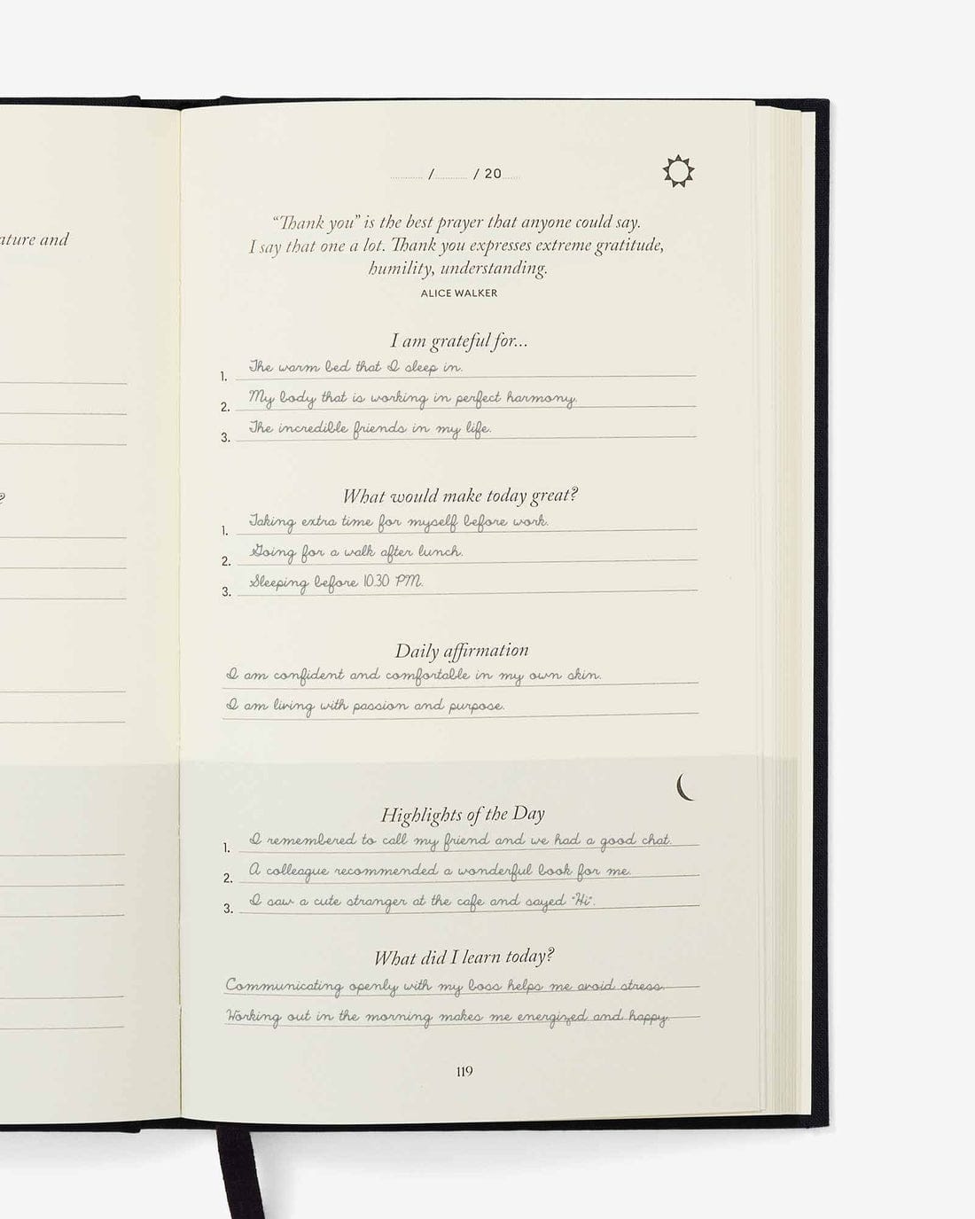 The Five Minute Journal