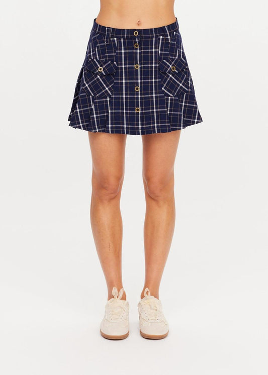 Valencia Jones Pleated Skirt