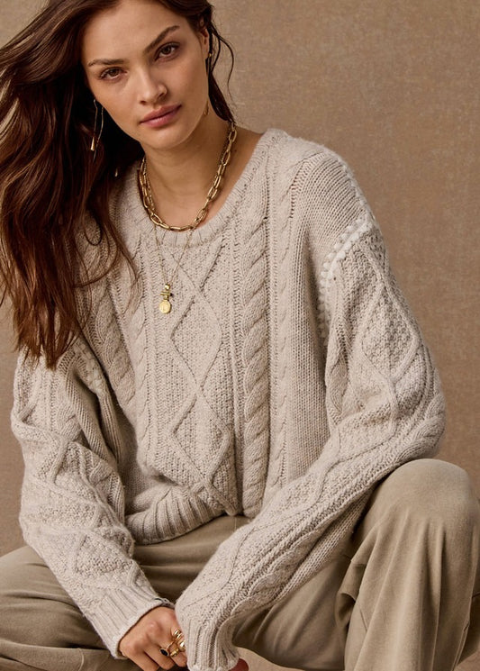 Xanthe Crew Neck Knit Sweater