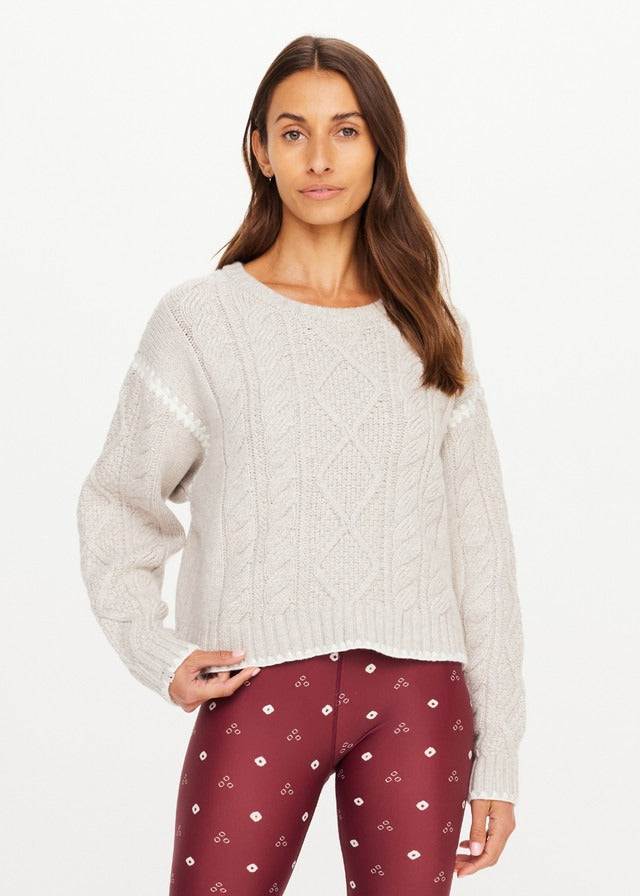 Xanthe Crew Neck Knit Sweater