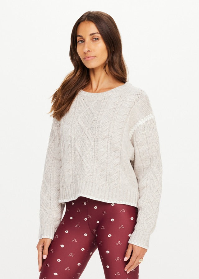 Xanthe Crew Neck Knit Sweater