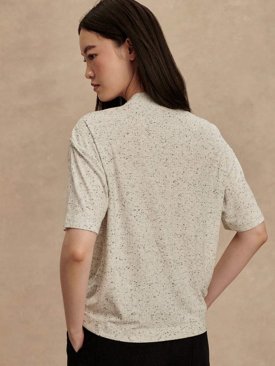 Odette Mock Placket Tee