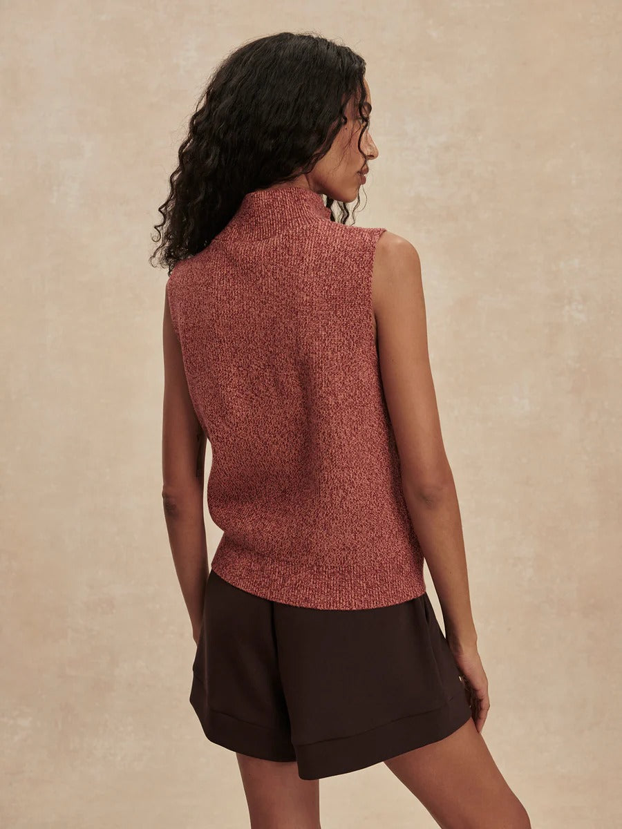 Amina Half-Zip Knit