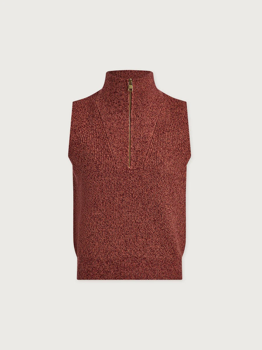 Amina Half-Zip Knit
