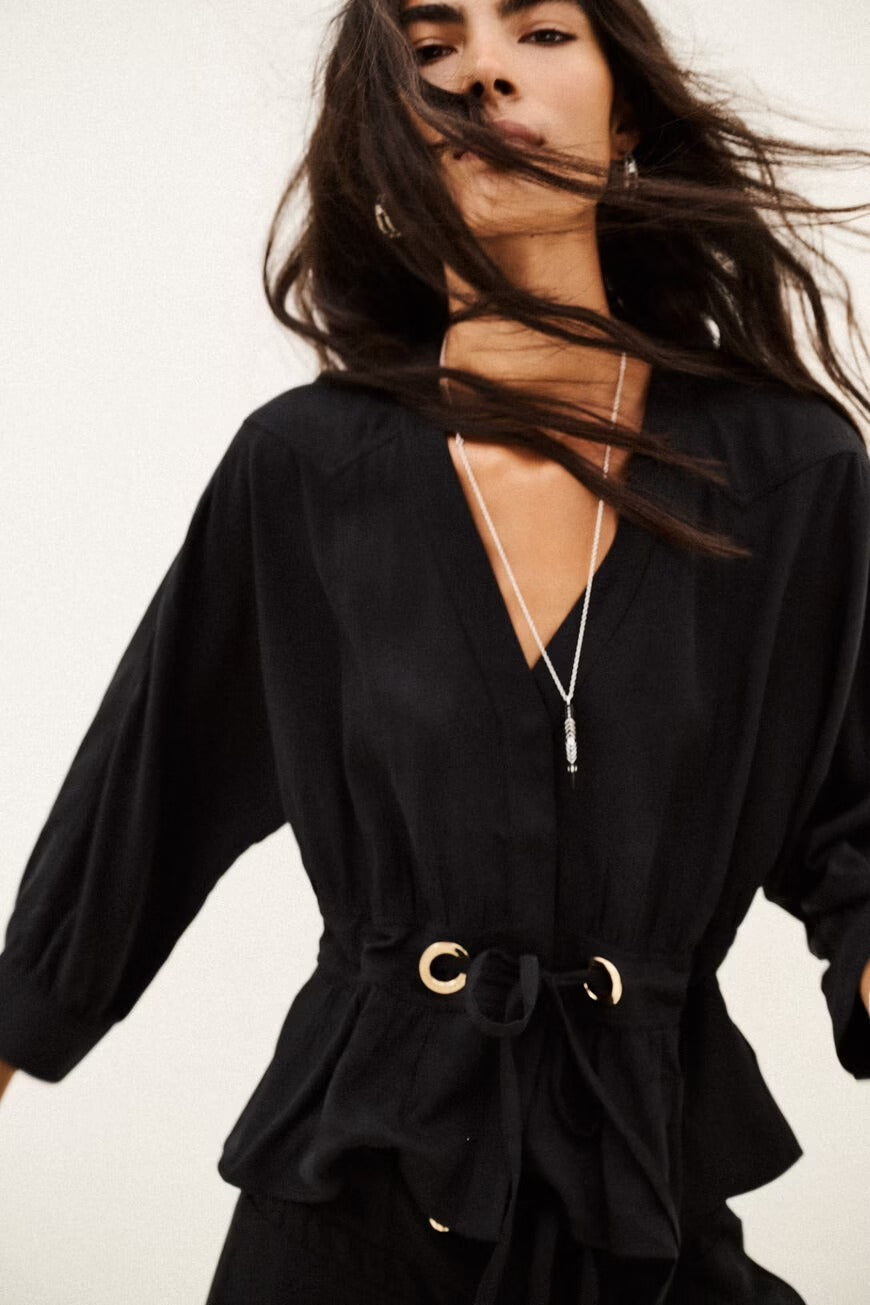 Precila 7/8 Sleeve Top